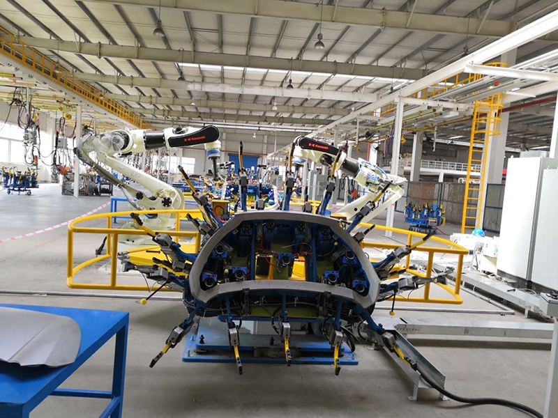 前圍焊接總成線